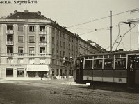 Križanje Draškovićeva-Radišina, ulica Hrvatskog Radiše (današnja kneza Mislava) 1931. godina